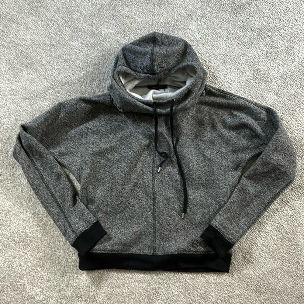 BCBG cowl neck hoodie